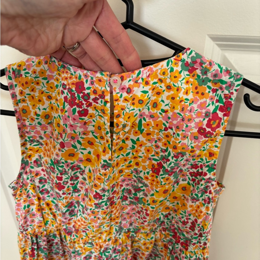 Crewcuts Multicolor Floral Kids Dress - Picture 4 of 4